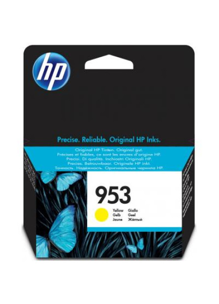 Картридж HP DJ No.953 Officejet Pro 8210/8710/8720/8725/8730 Yellow, 700 (F6U14AE)