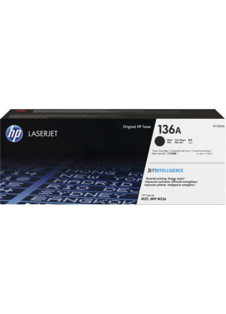 Картридж HP LJ  136A Black 1.15K, для LJ M211/M212/M236 (W1360A)