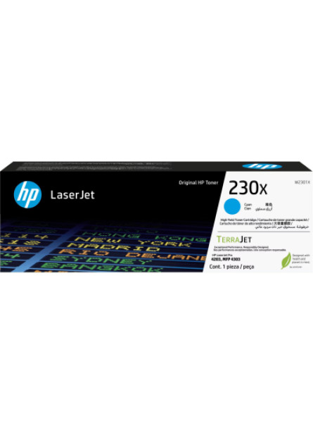 Картридж HP CLJ  230X Cyan 5.5K (W2301X)